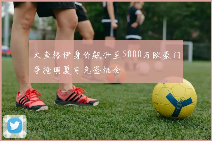 大鱼格伊身价飙升至5000万欧豪门争抢明夏可免签机会